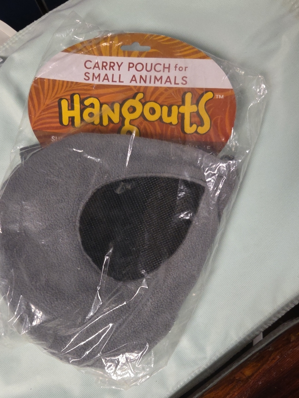 Gray‎ Carry Pouch for Small Pets